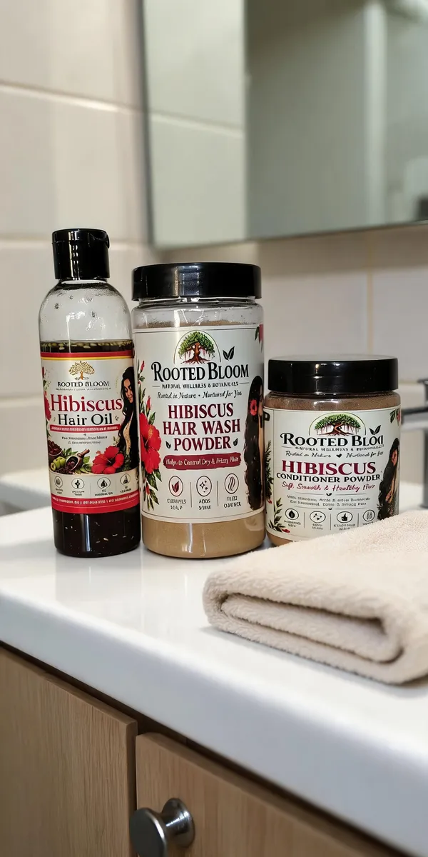Hibiscus_Hair_Oil_Wash_Powder_And_Conditioner_Set
