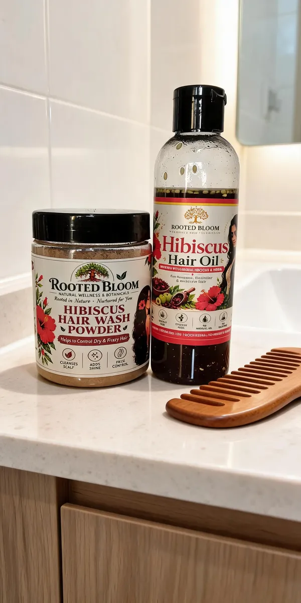 Hibiscus_Hair_Wash_Powder_And_Hair_Oil_Set