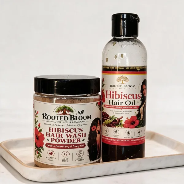 Hibiscus_Hair_Wash_Powder_And_Hair_Oil_Set