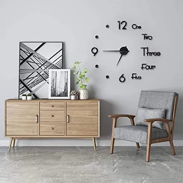Wall_Clock_Diy_Frameless