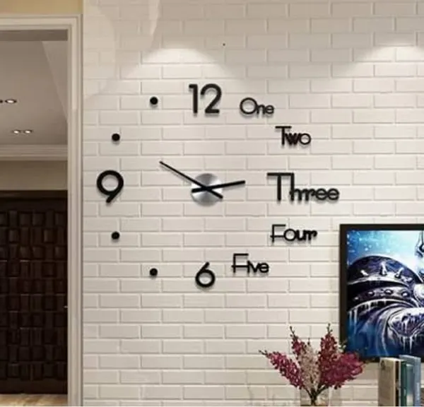Wall_Clock_Diy_Frameless