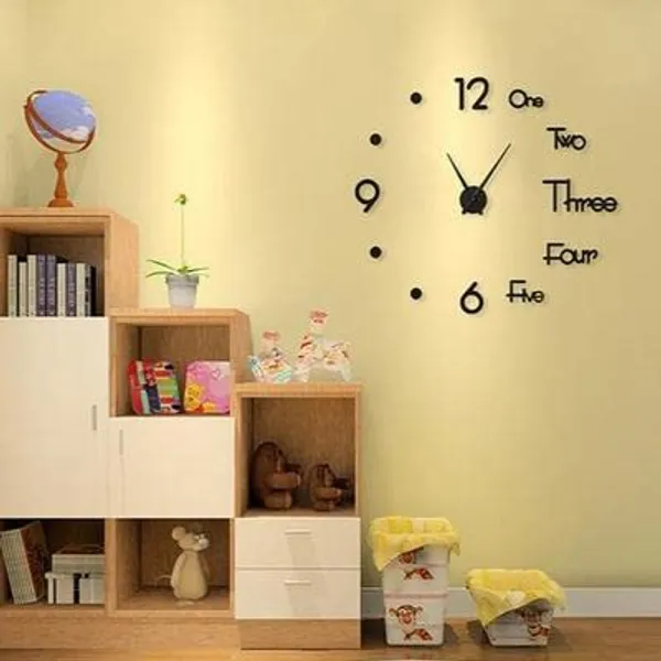 Wall_Clock_Diy_Frameless