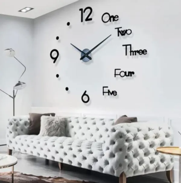 Wall_Clock_Diy_Frameless