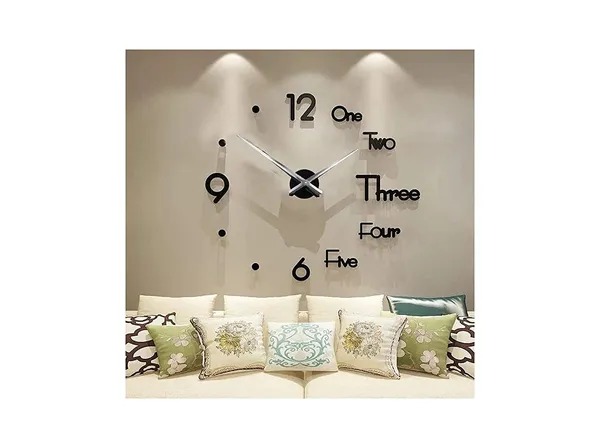 Wall_Clock_Diy_Frameless