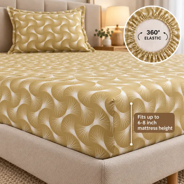 Printed_Elastic_Fitted_Bedsheet_Set_With_Pillow_Covers