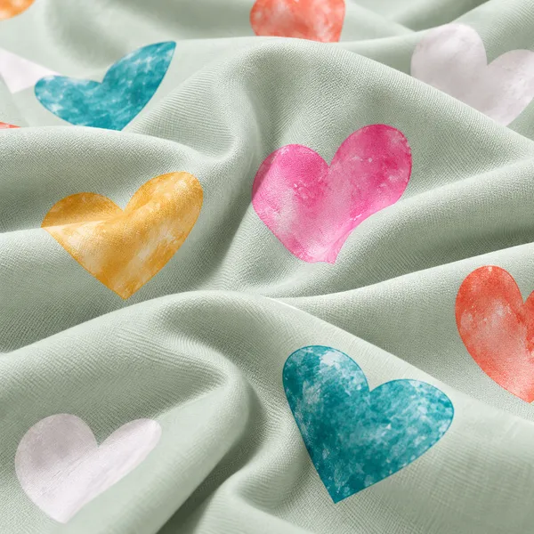 Heart_Print_Elastic_Fitted_Bedsheet