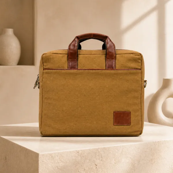 Camel_Canvas_Everyday_Laptop_Bag