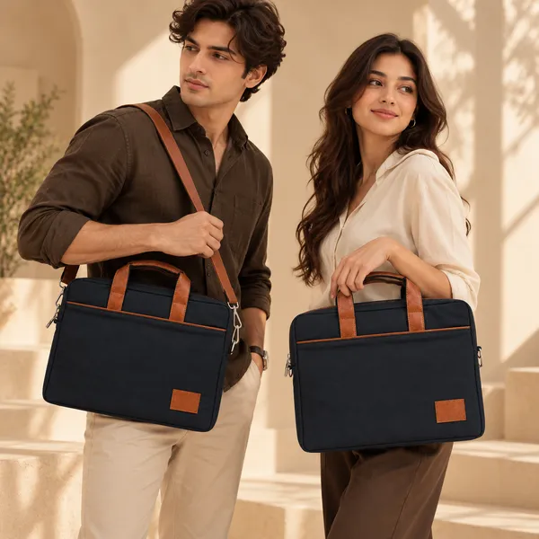 Camel_Denim_Professional_Laptop_Office_Bag_For_Women