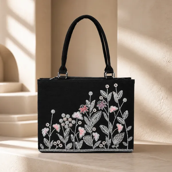 Floral_Embellished_Noir_Tote