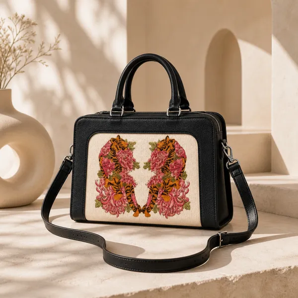 Tigress_Bloom_Black_Women_S_Laptop_Bag
