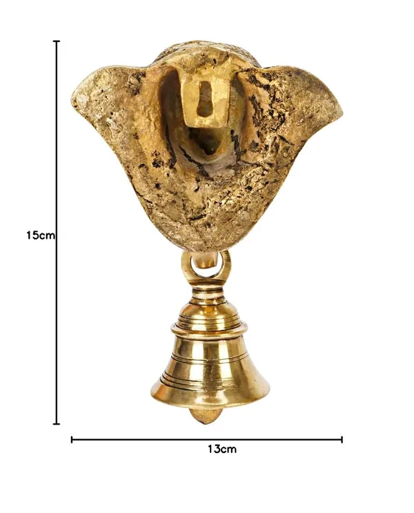 Brass_Ganesha_Wall_Hanging_With_Bell