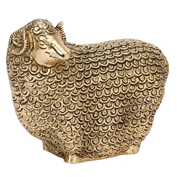 Brass_Sheep_Statue