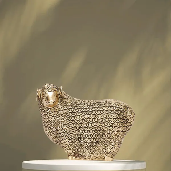 Brass_Sheep_Statue