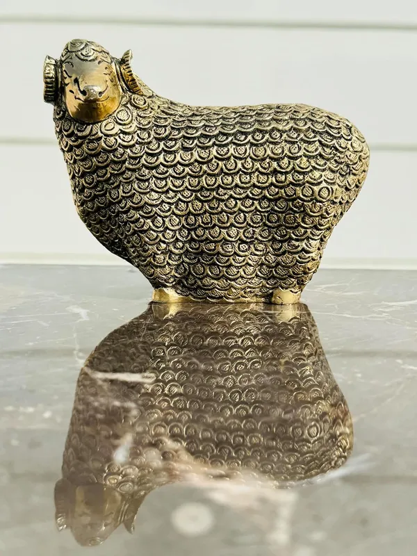 Brass_Sheep_Statue