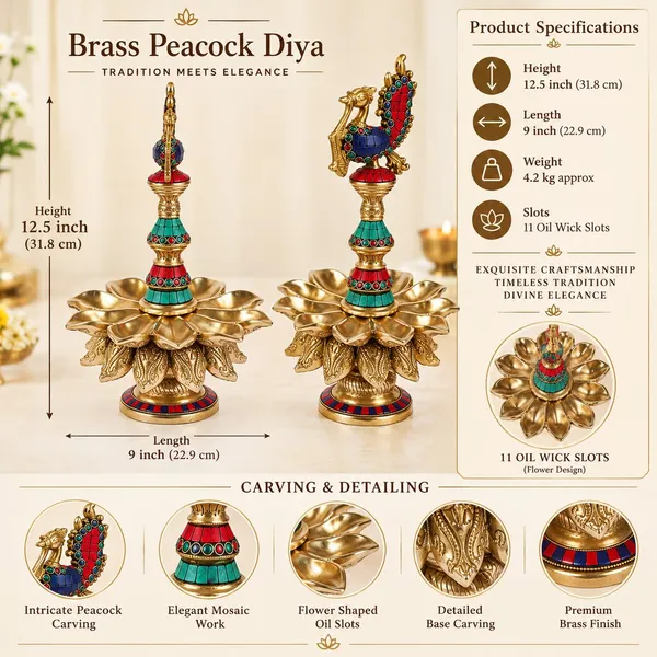 Brass_Peacock_Diya
