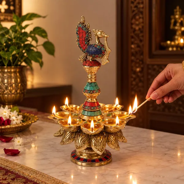 Brass_Peacock_Diya