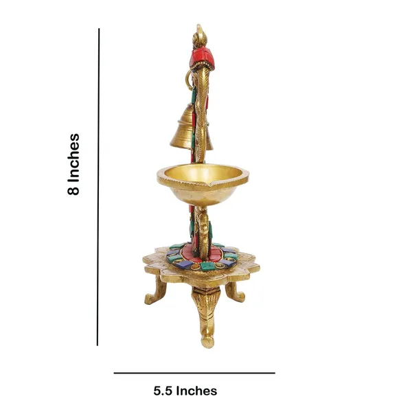 Brass_Peacock_Hanging_Diya_Stand