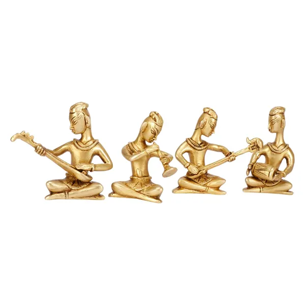 Brass_Musician_Statues_Set