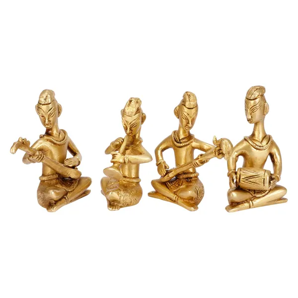 Brass_Musician_Statues_Set
