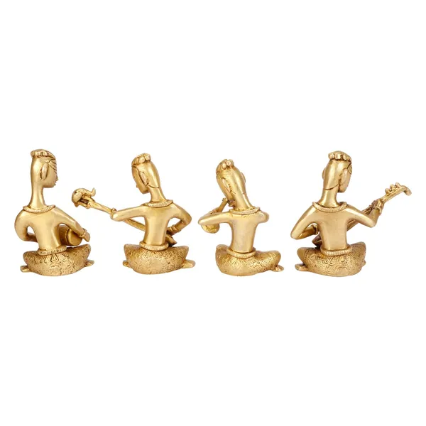 Brass_Musician_Statues_Set