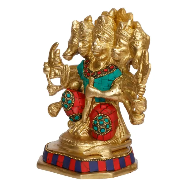 Panchmukhi_Hanuman_Brass_Statue
