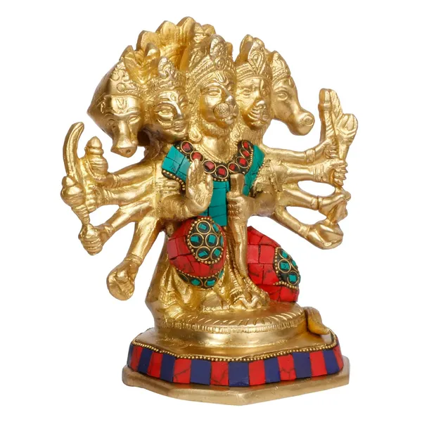 Panchmukhi_Hanuman_Brass_Statue