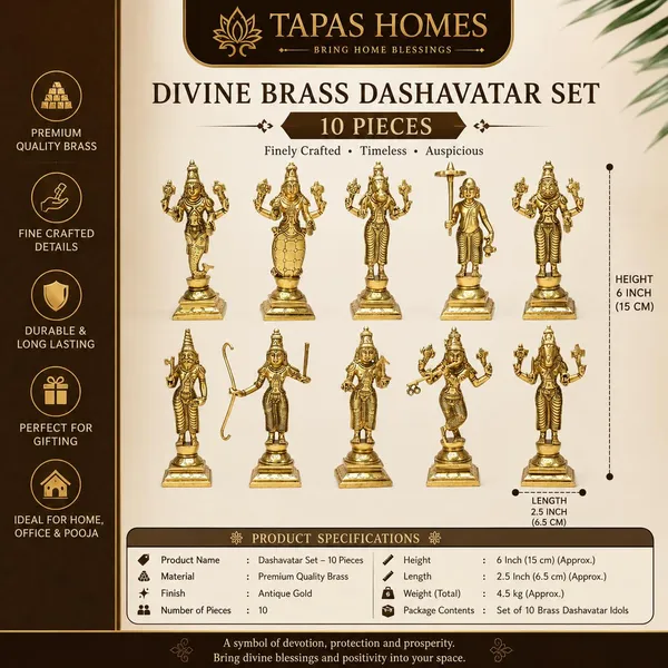 Brass_Dashavatara_Statue_Set