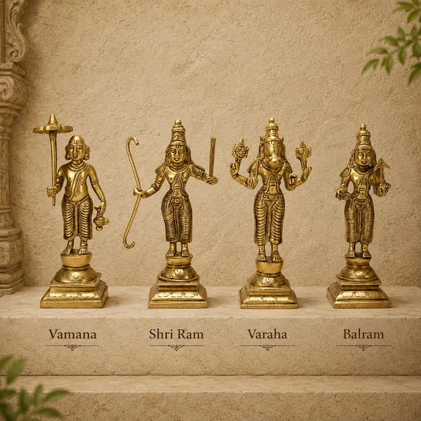 Brass_Dashavatara_Statue_Set