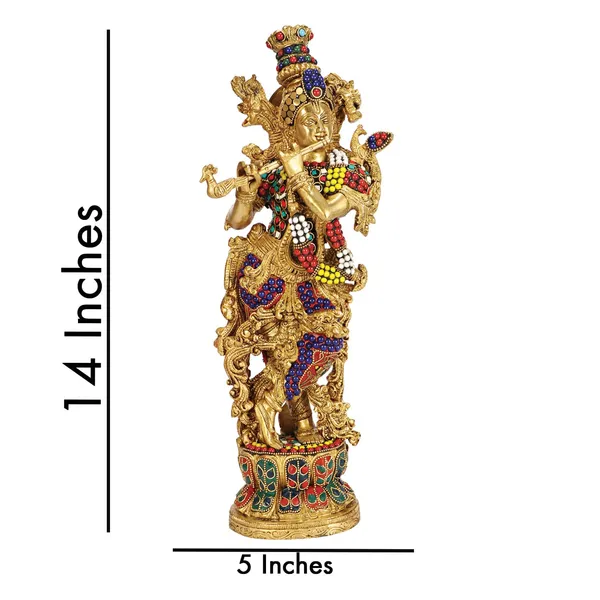 Brass_Krishna_Playing_Flute_Statue