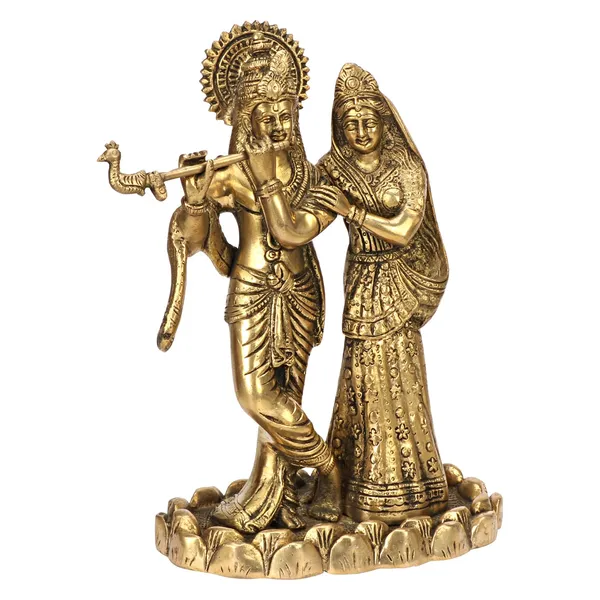 Brass_Radha_Krishna_Murti