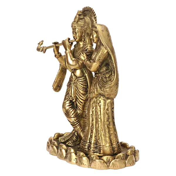 Brass_Radha_Krishna_Murti