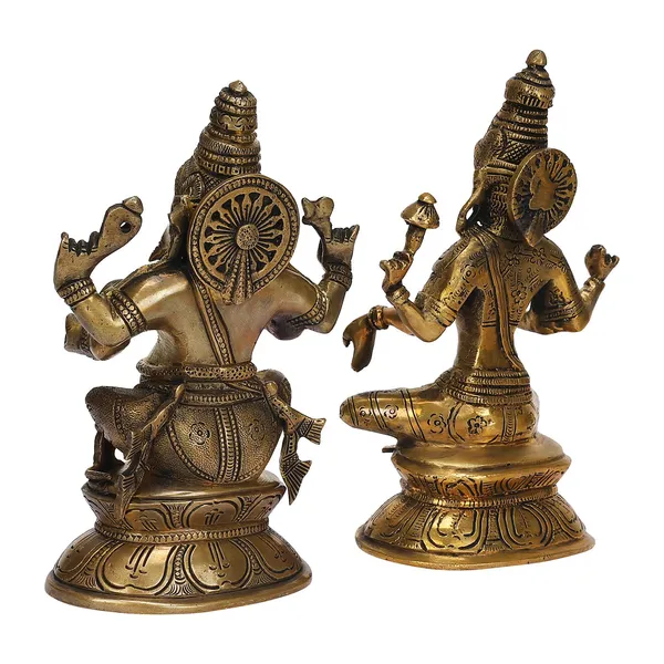 Brass_Laxmi_Ganesha_Idol