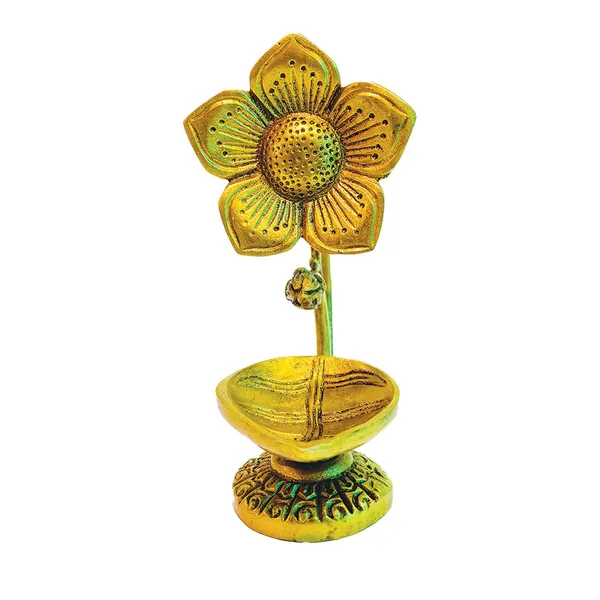 Brass_Flower_Diya