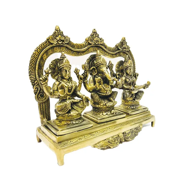 Brass_Laxmi_Ganesh_Saraswati_Idol