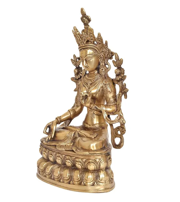 Tara_Devi_Brass_Statue
