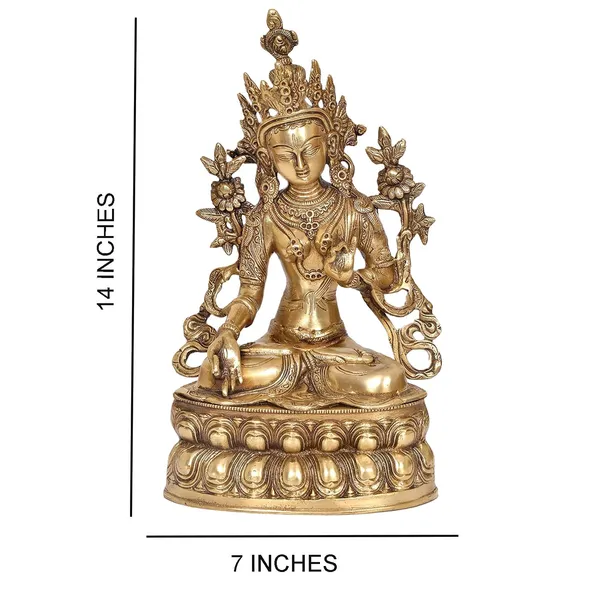Tara_Devi_Brass_Statue