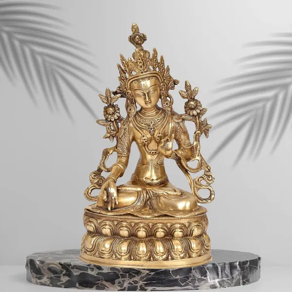Tara_Devi_Brass_Statue