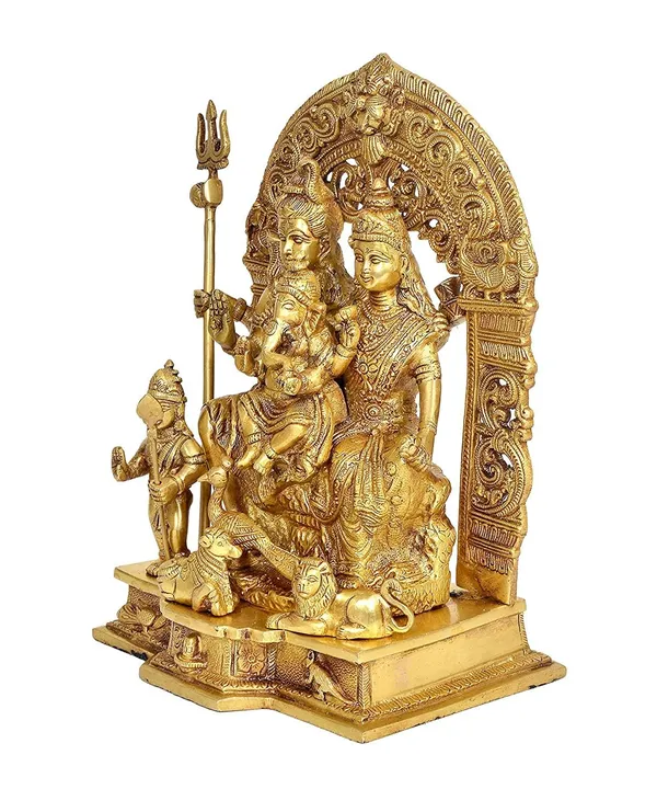 Brass_Shiva_Family_Idol_Statue