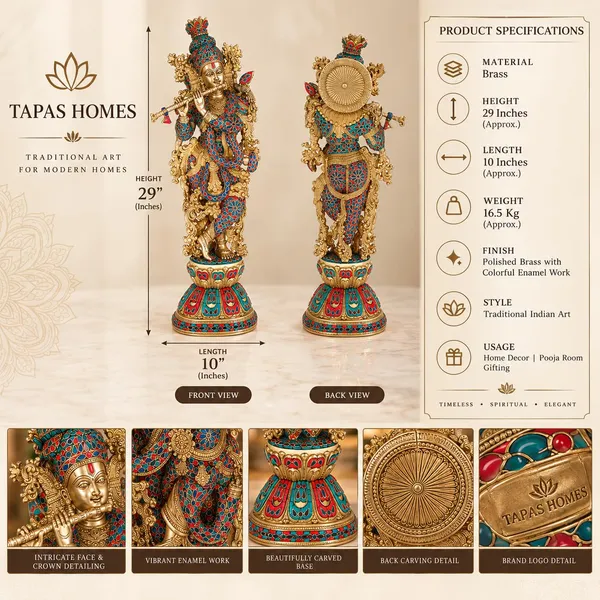 Brass_Lord_Krishna_Idol_With_Stone_Work