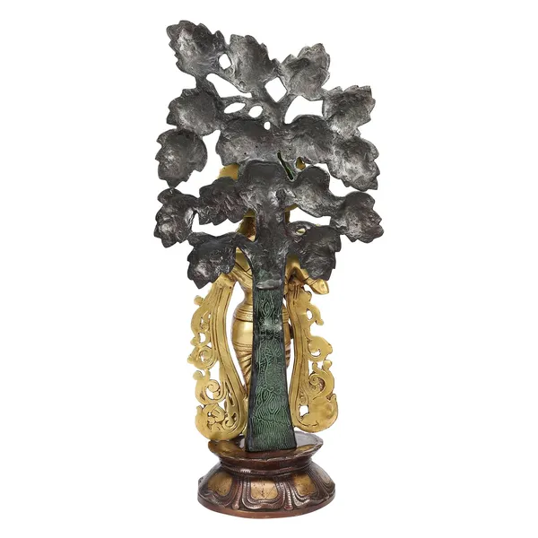 Brass_Krishna_Idol_Under_Tree