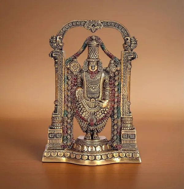 Brass_Tirupati_Balaji_Idol