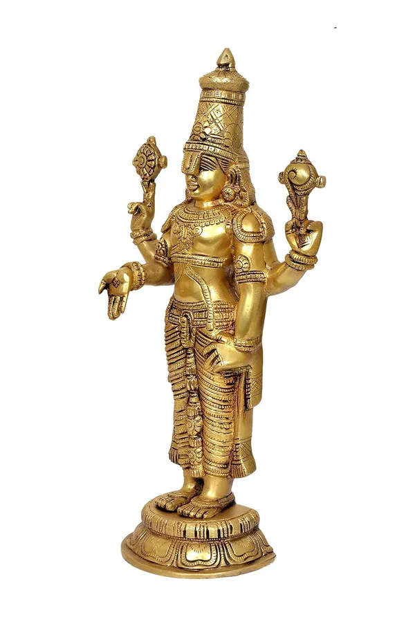 Brass_Lord_Tirupati_Balaji_Idol