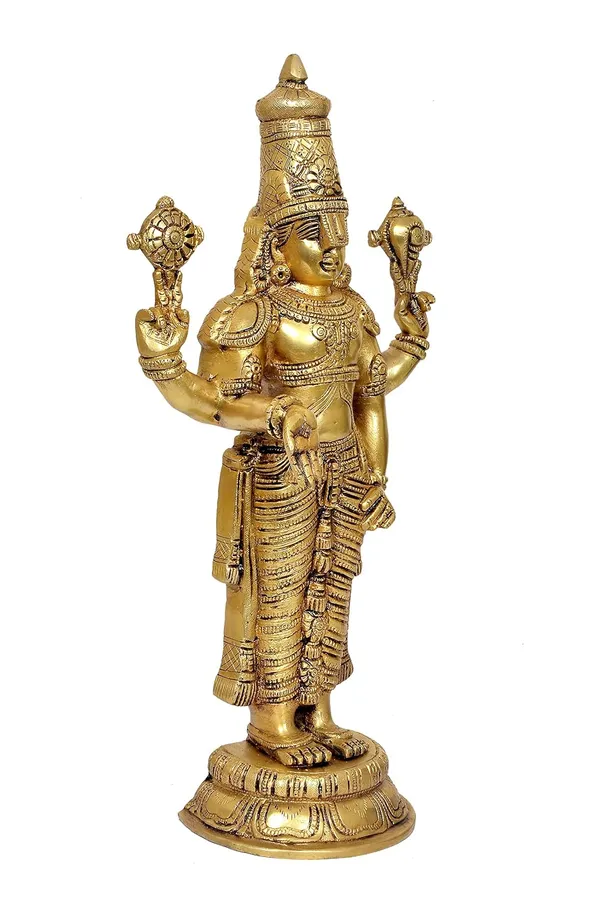 Brass_Lord_Tirupati_Balaji_Idol