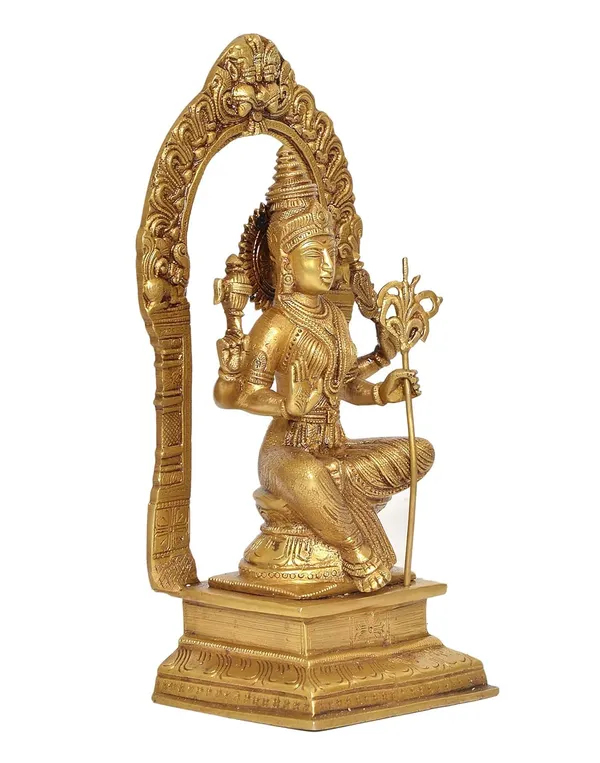Brass_Goddess_Rajarajeshwari_Idol
