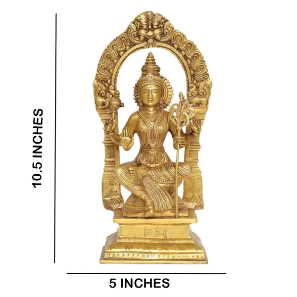Brass_Goddess_Rajarajeshwari_Idol