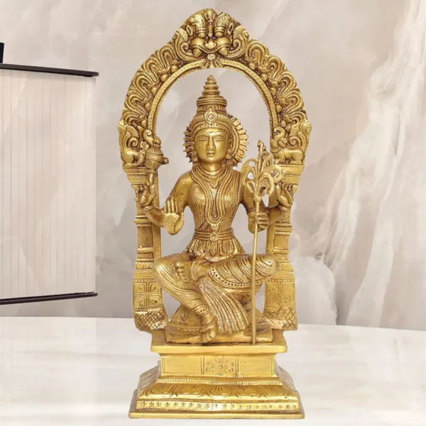 Brass_Goddess_Rajarajeshwari_Idol