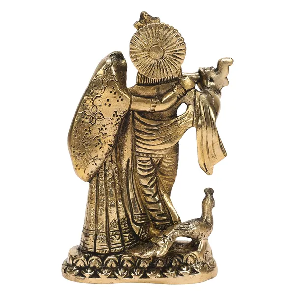 Brass_Radha_Krishna_Idol_With_Peacock