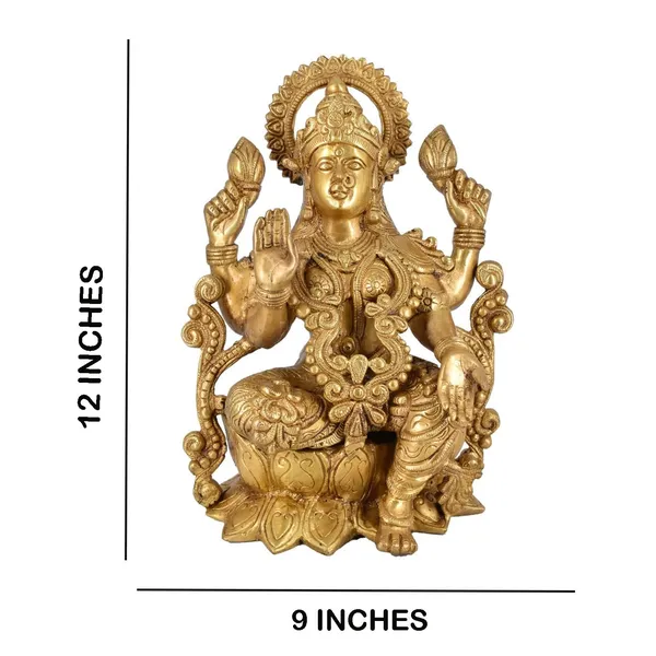 Brass_Lakshmi_Idol