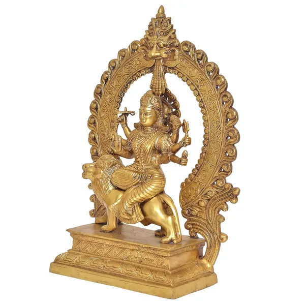 Brass_Durga_Maa_Idol_On_Lion