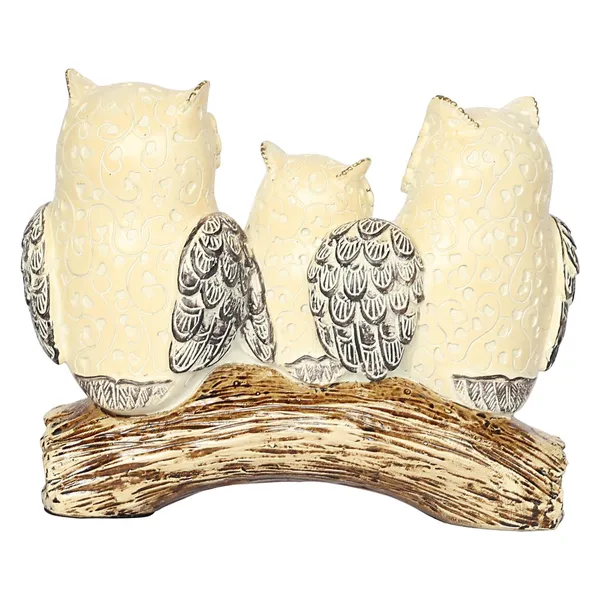 Owl_Family_Resin_Figurine